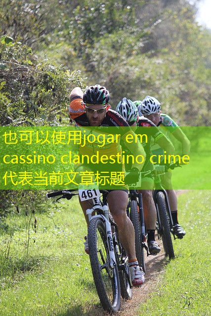 jogar em cassino clandestino crime